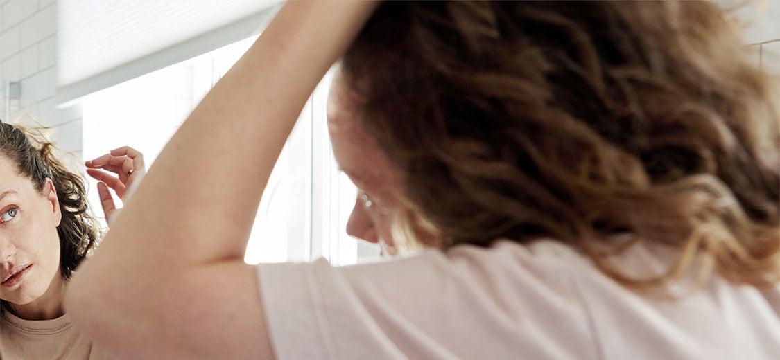 Discovering hair loss